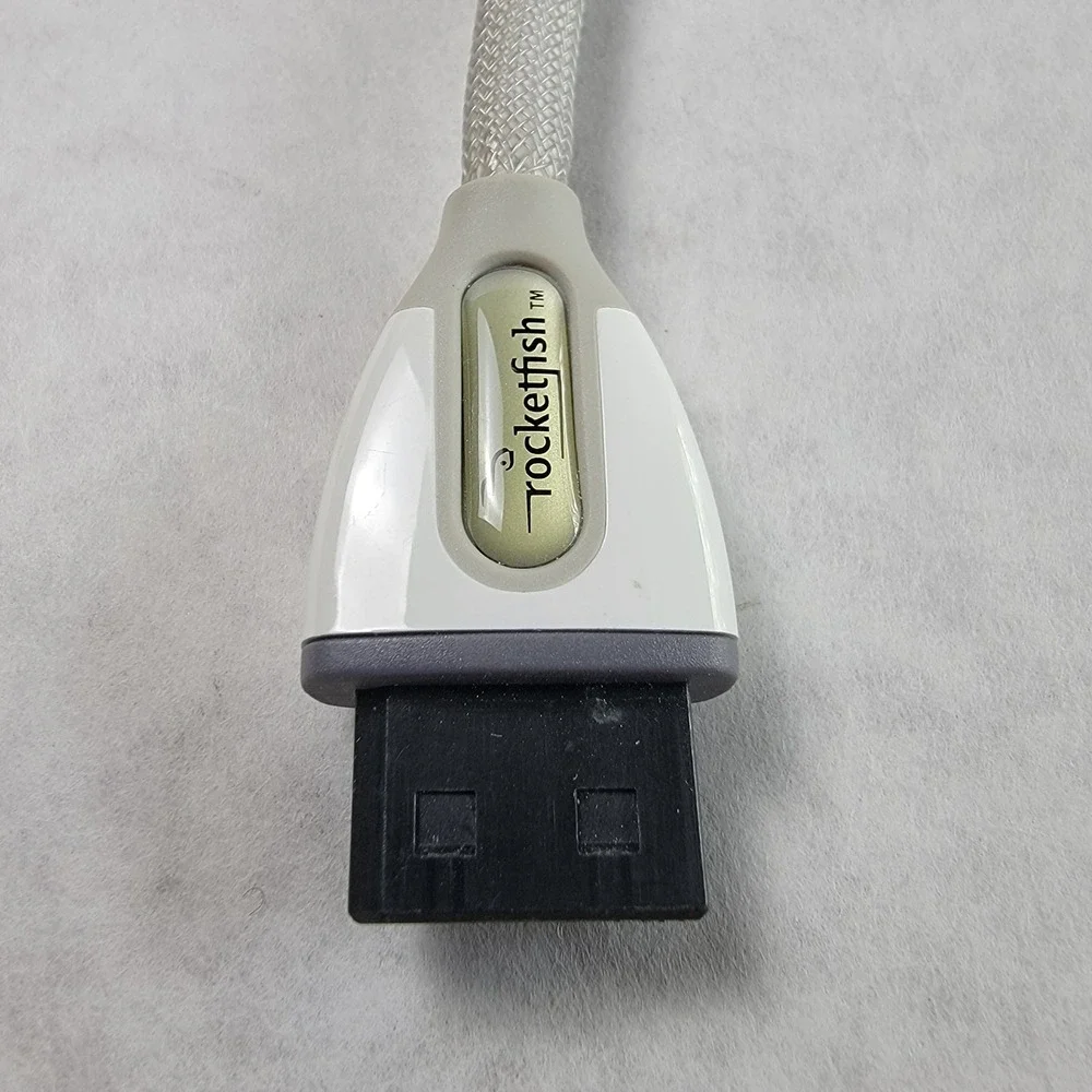 Rocketfish Component Video Cable for Nintendo Wii Braided Gold Plated RF-GWI1102